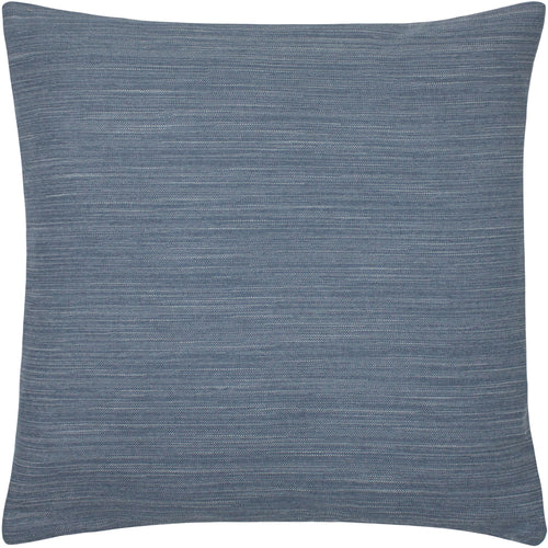 Plain Blue Cushions - Dalton Slubbed Cushion Cover Bluestone Evans Lichfield