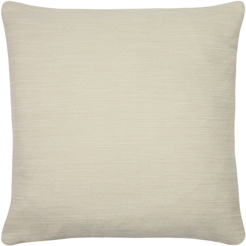 Plain Cream Cushions - Dalton Slubbed Cushion Cover Linen Evans Lichfield