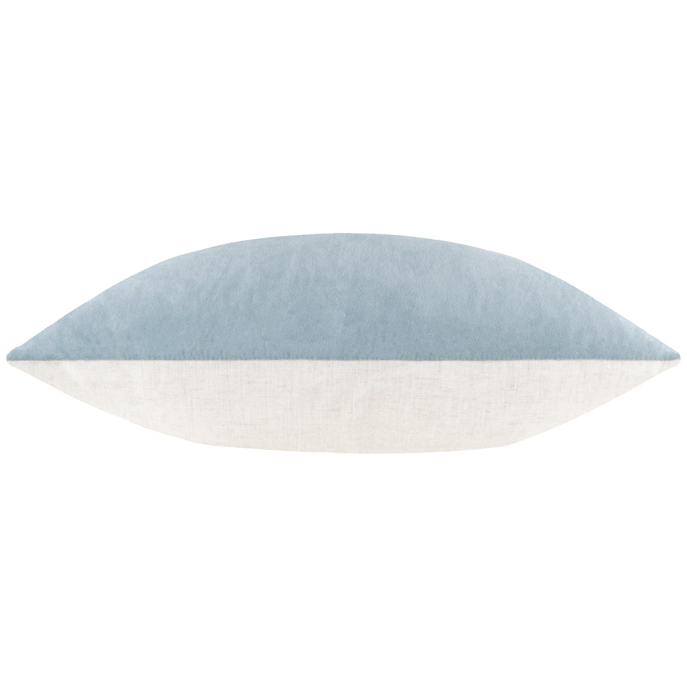 Darland Velvet Cushion Dusty Blue