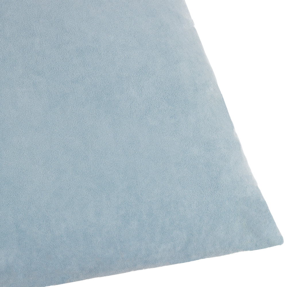 Darland Velvet Cushion Dusty Blue
