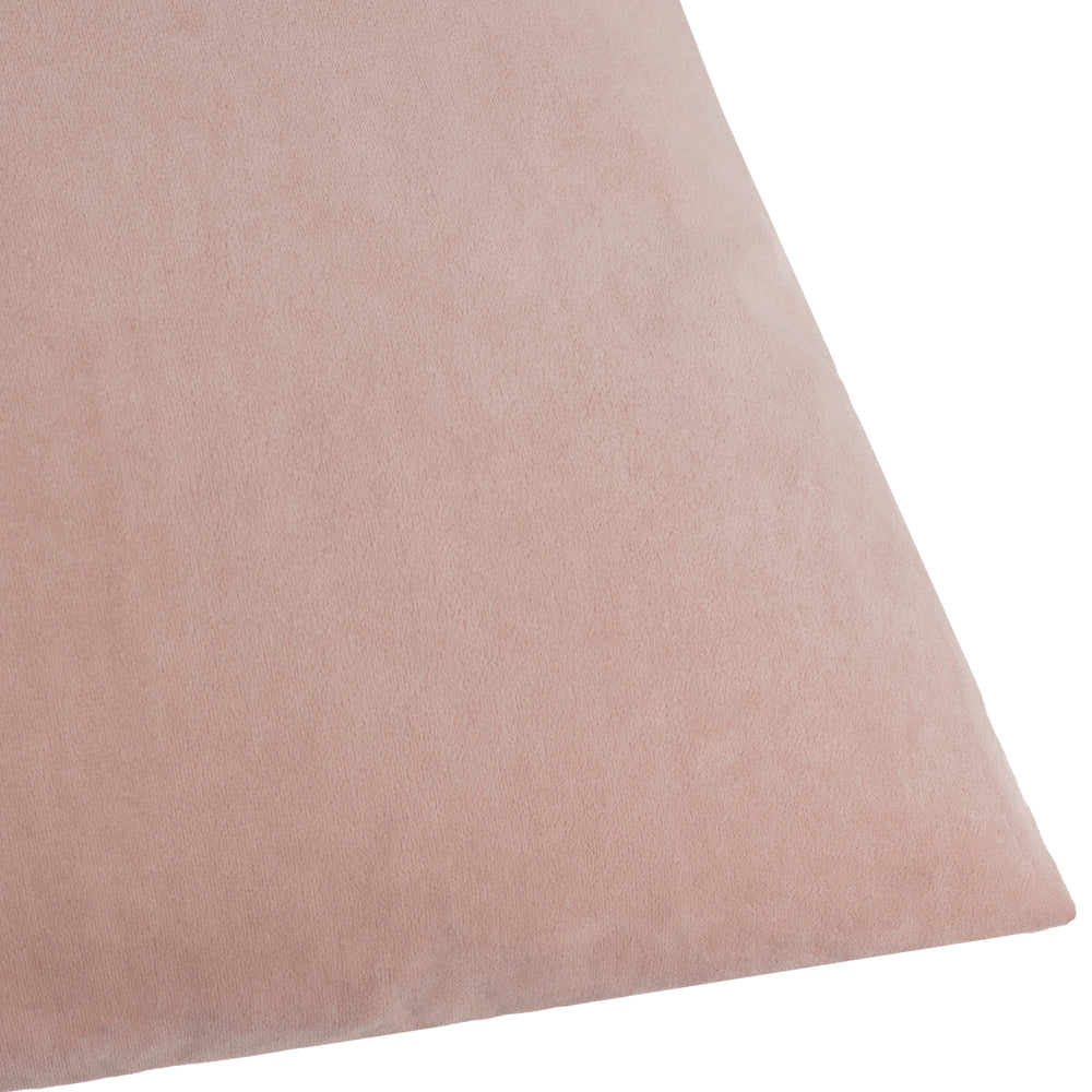 Darland Velvet Cushion Dusty Rose