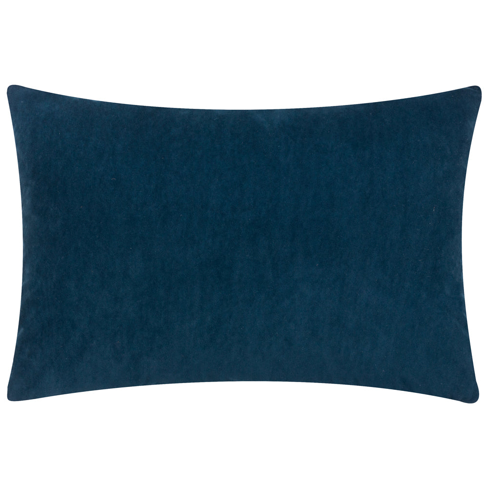 Darland Velvet Cushion Indigo