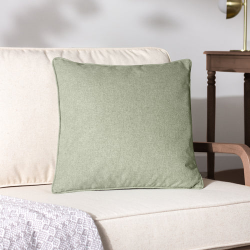 Plain Green Cushions - Dawn  Cushion Cover Eucalyptus furn.