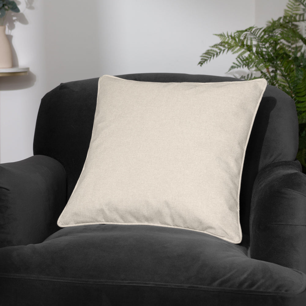 Plain Beige Cushions - Dawn  Cushion Cover Linen Furn