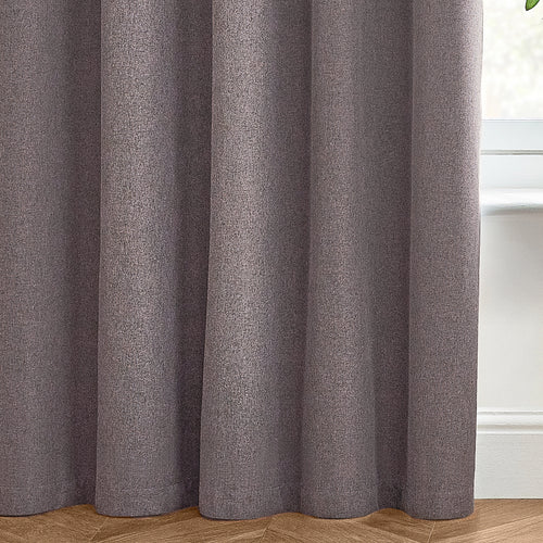 Dawn Textured Blackout Eyelet Curtains Charcoal