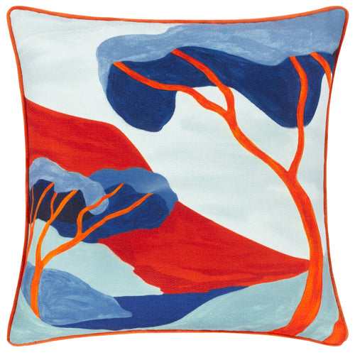 Abstract Multi Cushions - D'Azure Abstract Piped Cushion Cover Multicolour furn.