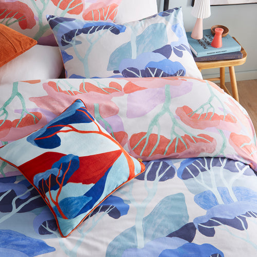 Abstract Blue Bedding - D'Azure Abstract Duvet Cover Set Multicolour furn.