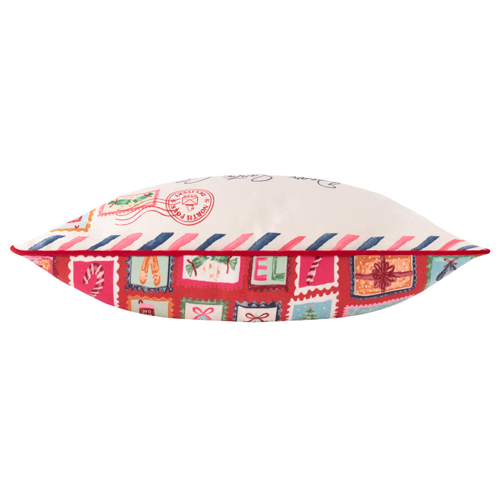 Dear Santa Printed Reversible Cushion Multicolour