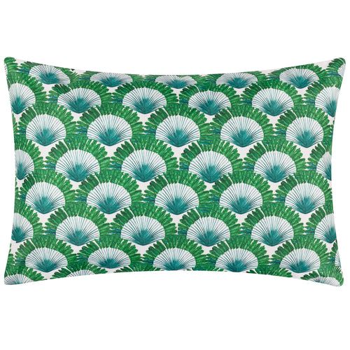  Green Cushions - Dellacorte Printed Outdoor Cushion Cover Green furn.