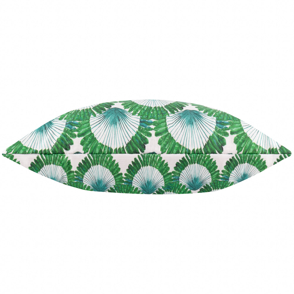 Dellacorte Printed Outdoor Cushion Green