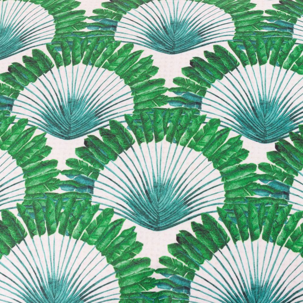 Dellacorte Printed Outdoor Cushion Green