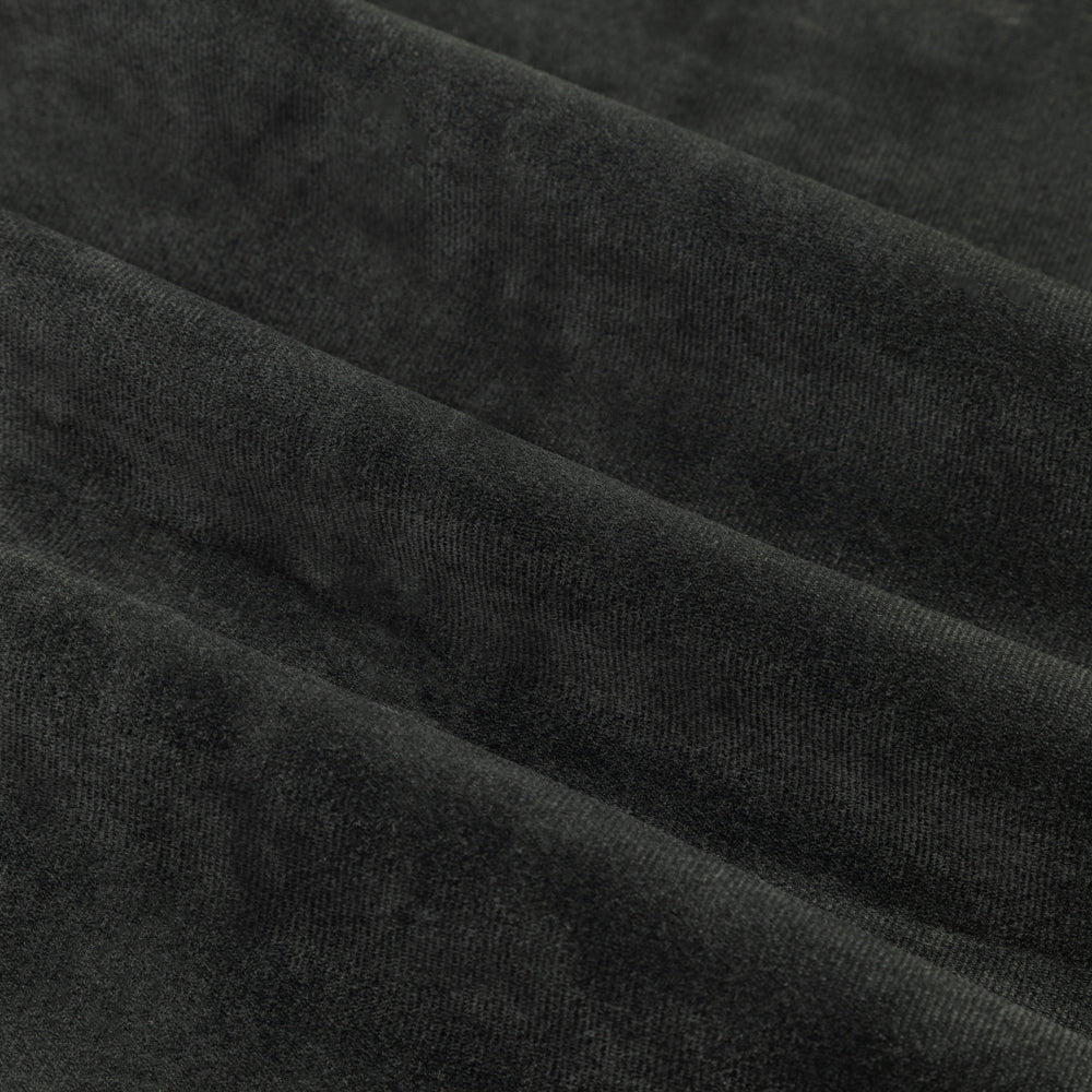 The Ultimate Velvet Fully Lined Pencil Pleat Curtains Black