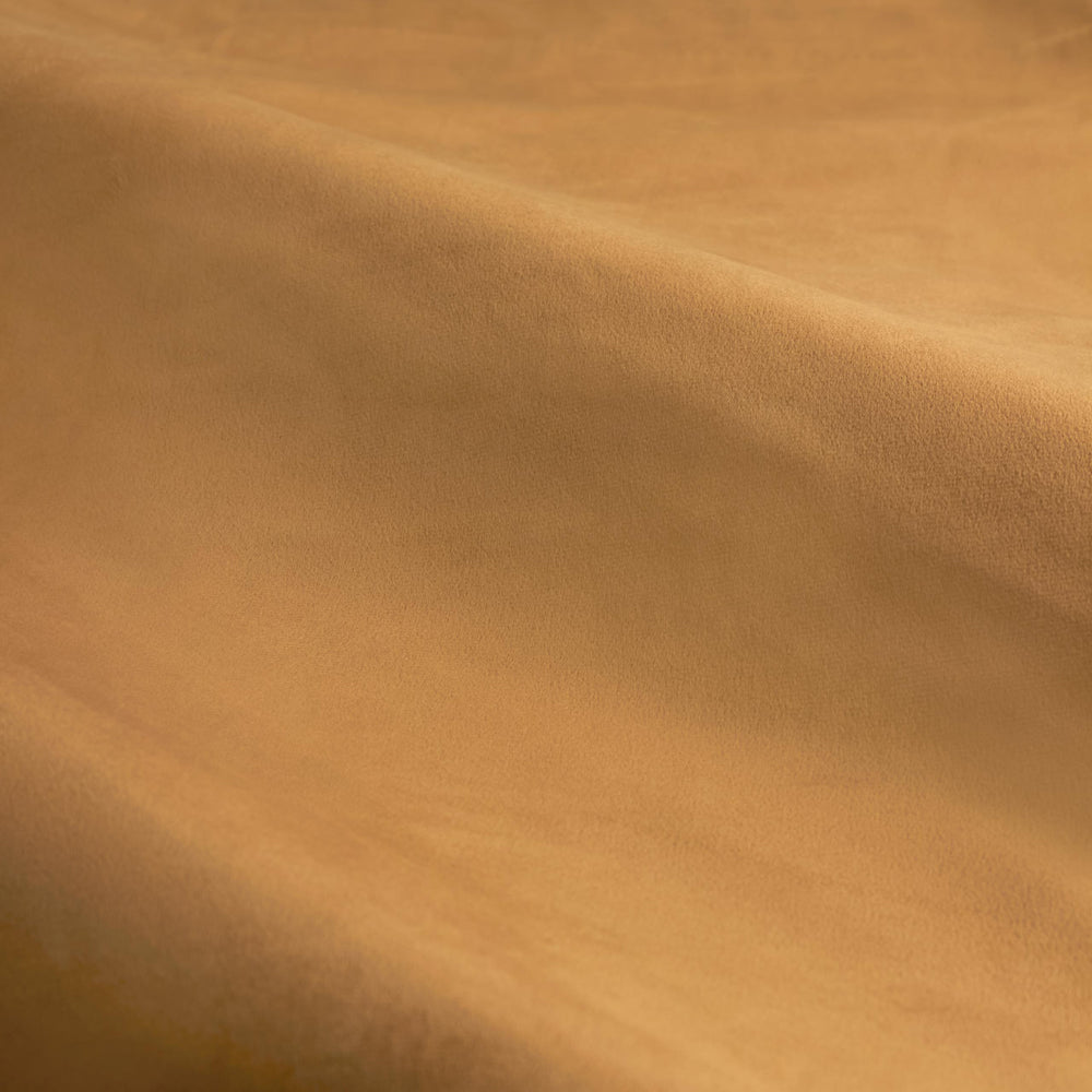 The Ultimate Velvet Fully Lined Pencil Pleat Curtains Caramel
