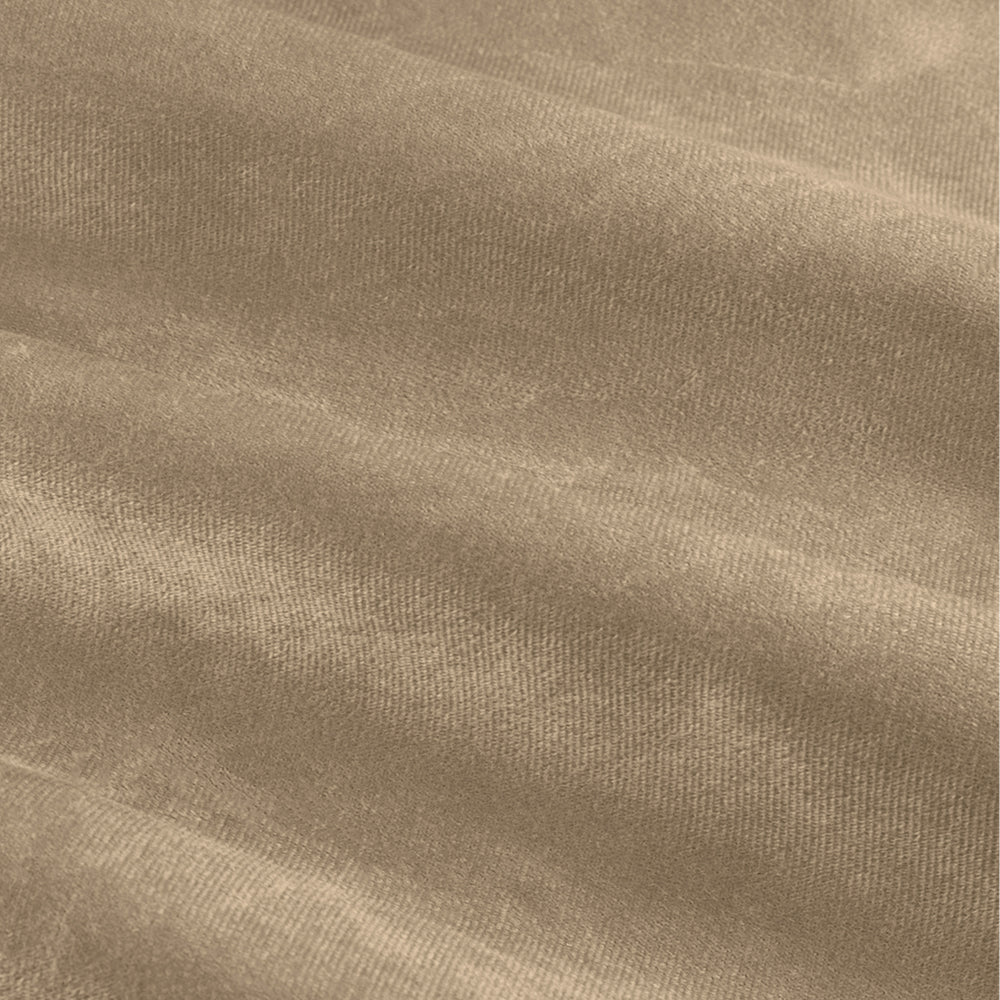 The Ultimate Velvet Fully Lined Pencil Pleat Curtains Mocha