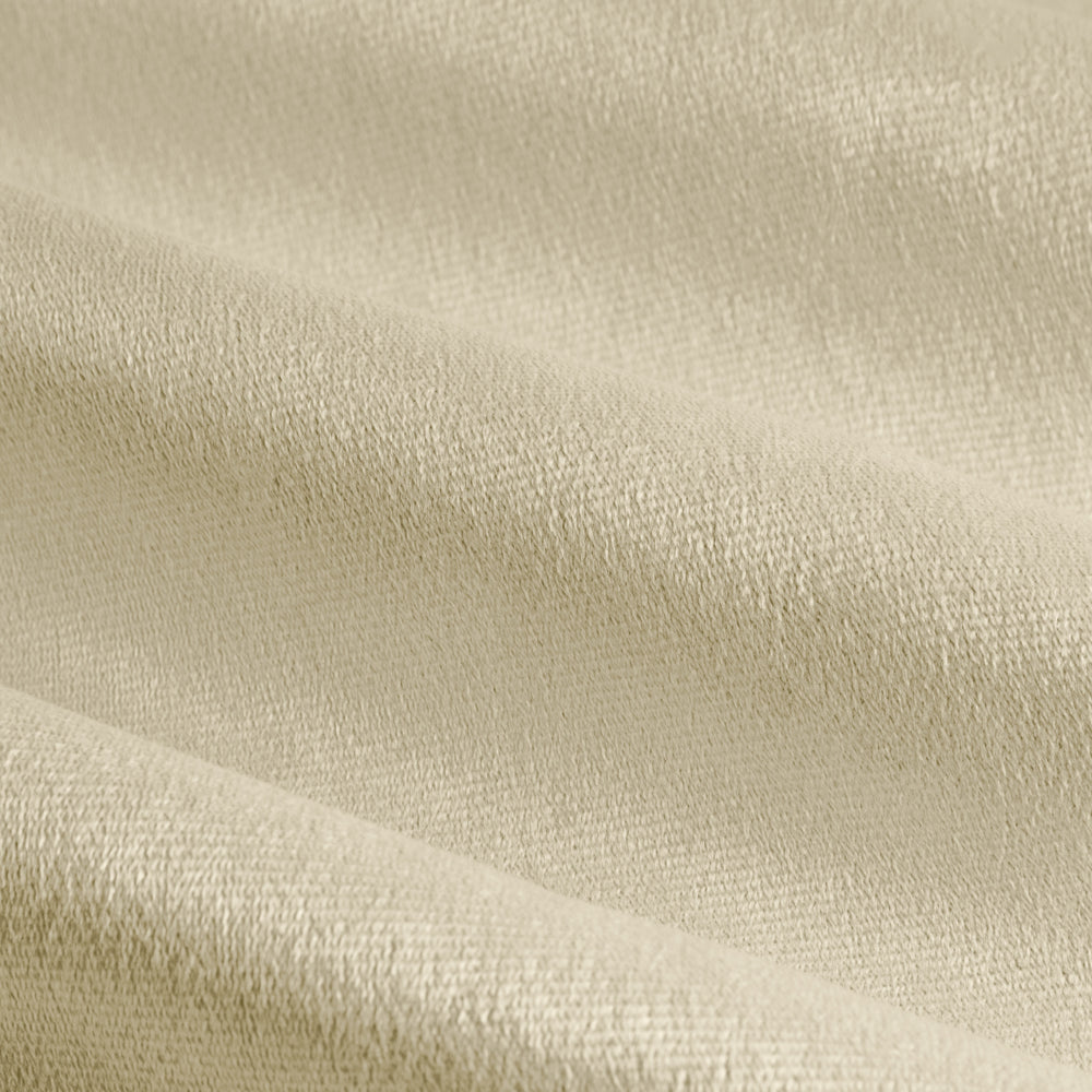 The Ultimate Velvet Fully Lined Pencil Pleat Curtains Natural