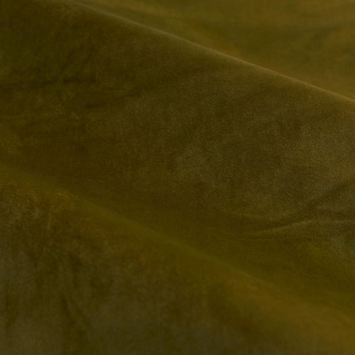 The Ultimate Velvet Fully Lined Pencil Pleat Curtains Olive