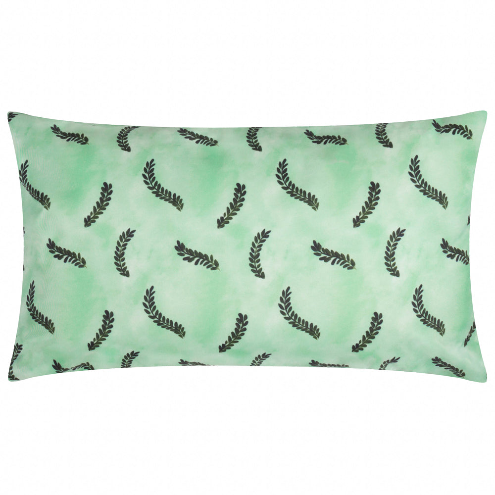 Daisy Fields Printed Outdoor Cushion Mint