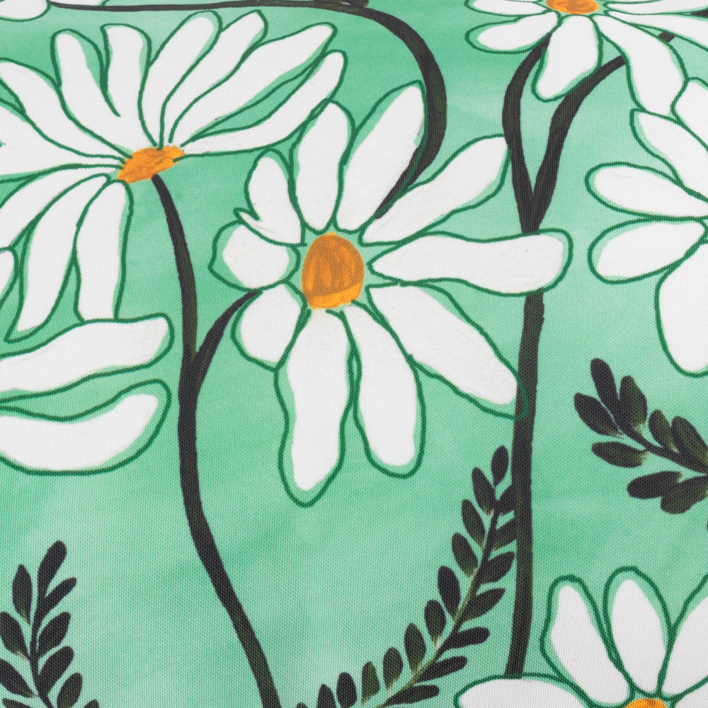 Daisy Fields Printed Outdoor Cushion Mint