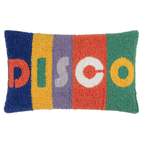 Abstract Multi Cushions - Disco Knitted Cushion Cover Multicolour heya home