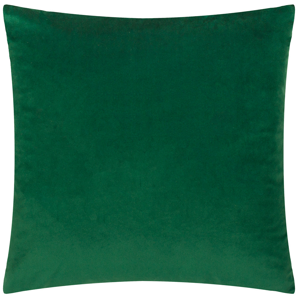 Ditsy Joy Tufted Velvet Cushion Red