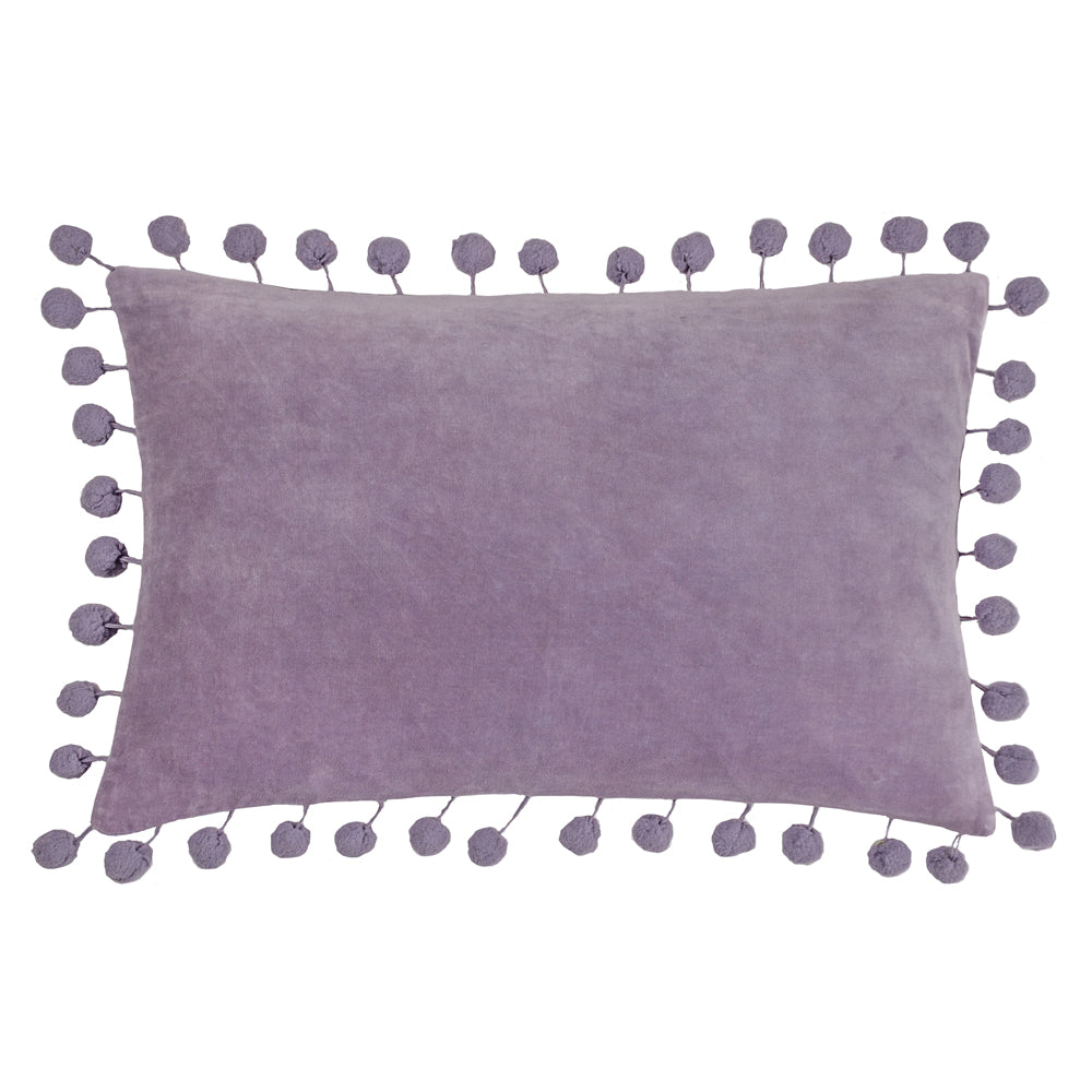 Dora Purple Rectangular Cushion Cover Lilac Cushions furn. furn