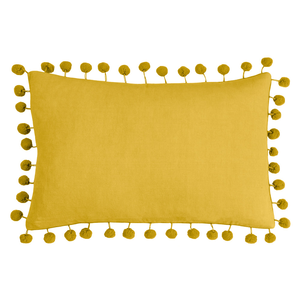 Ochre rectangular cushion hotsell