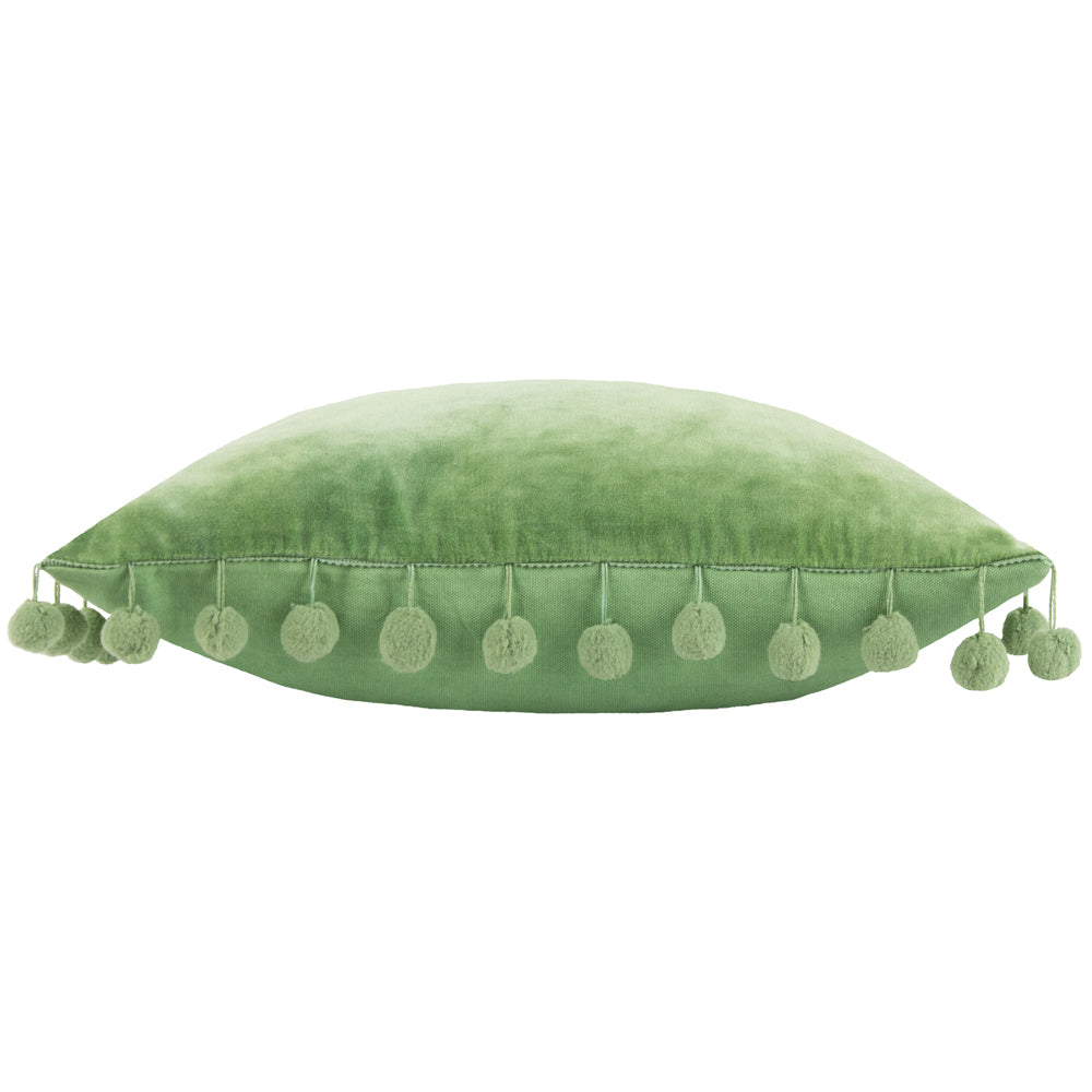 Dora Square Cushion Leaf Green