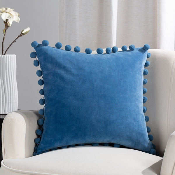 Dora Blue Square Cushion Cover | Sky Blue Cushions | furn. – furn.com