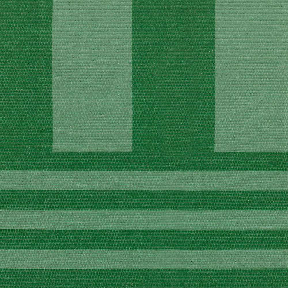 Deck Stripe Printed Indoor/Outdoor Rug Green