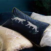 Wylder Dusk Leopard Cushion Cover in Black