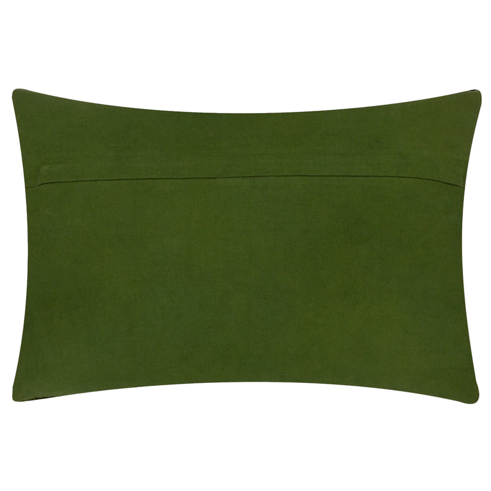 Dynasty Dragon Embroidered Chenille Cushion Verdie
