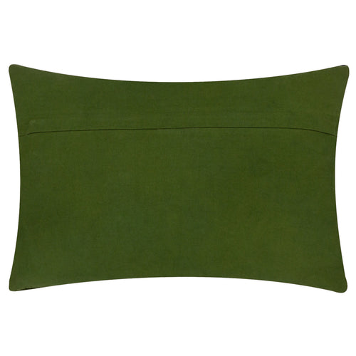 Animal Green Cushions - Dynasty Dragon Embroidered Chenille Cushion Cover Verdie Wylder