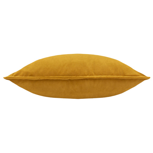 Plain Gold Cushions - Effron Washed Velvet Cushion Cover Gold furn.