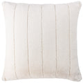 Paoletti Empress Faux Fur Cushion Cover in Cream