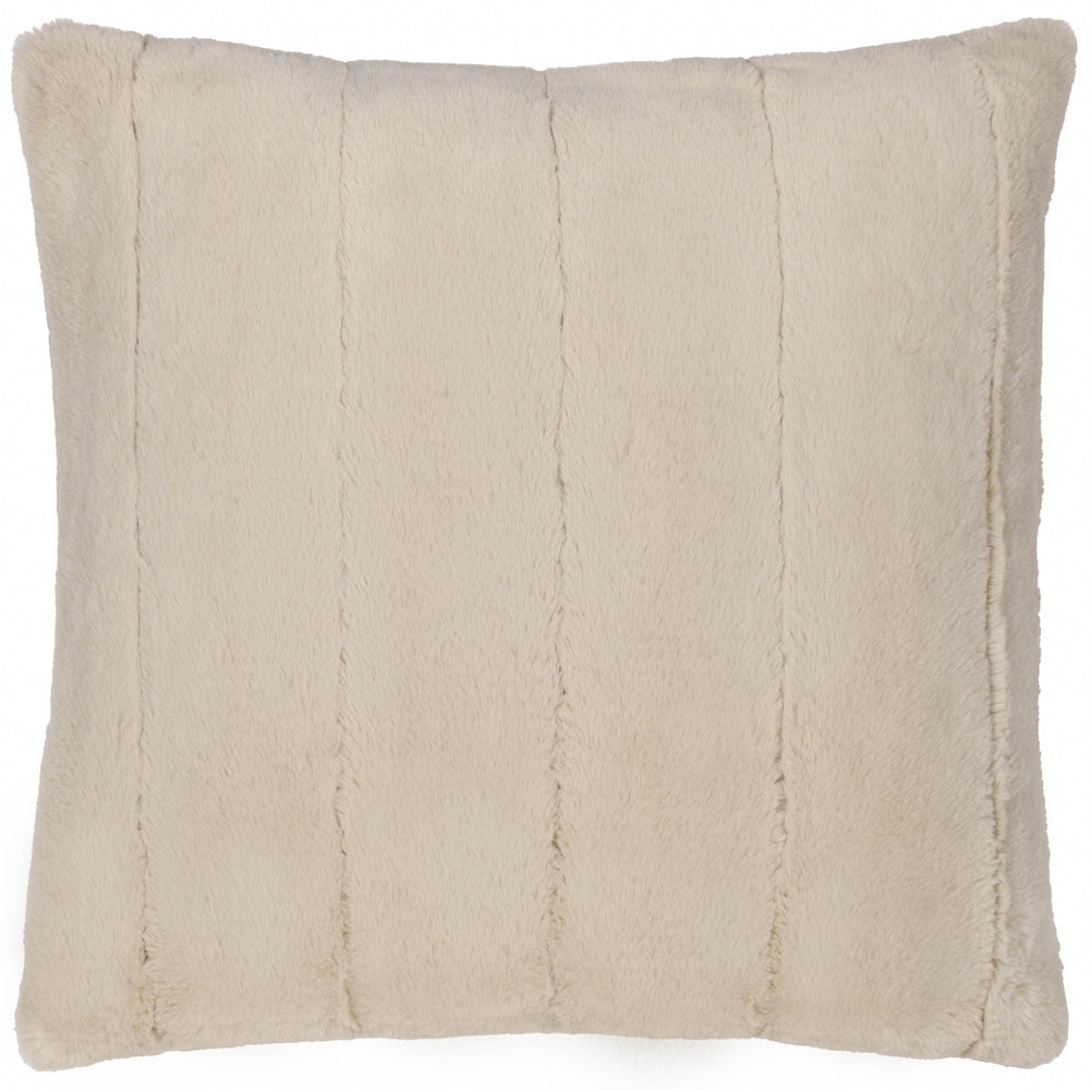 Empress Faux Fur Cushion Oatmeal