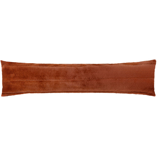Paoletti Empress Faux Fur Draught Excluder in Rust