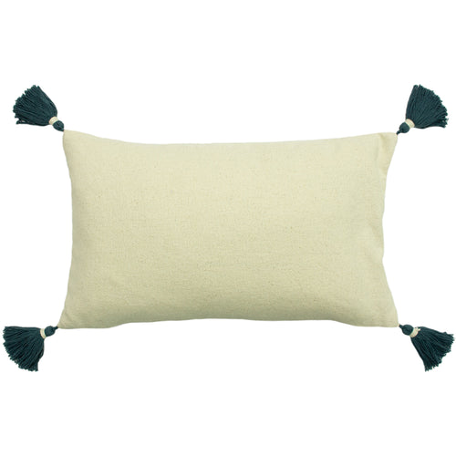 Global Blue Cushions - Esme Tufted Cotton Cushion Cover Teal furn.