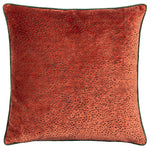 Paoletti Estelle Spotted Cushion Cover in Paprika/Teal