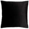 Paoletti Evoke Cut Velvet Cushion Cover in Black