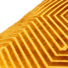 Paoletti Evoke Cut Velvet Cushion Cover in Gold