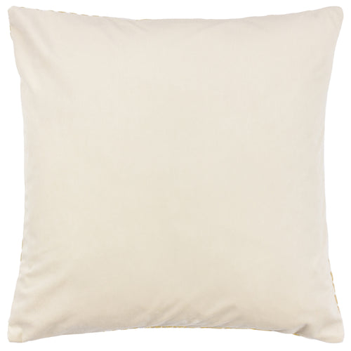Geometric White Cushions - Evoke Cut Velvet Cushion Cover Ivory Paoletti