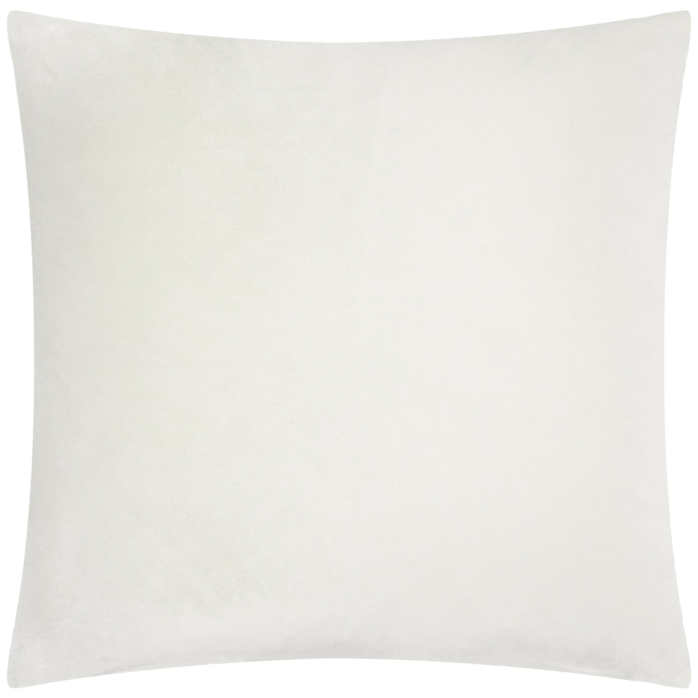 Evoke Cut Velvet Cushion Oyster