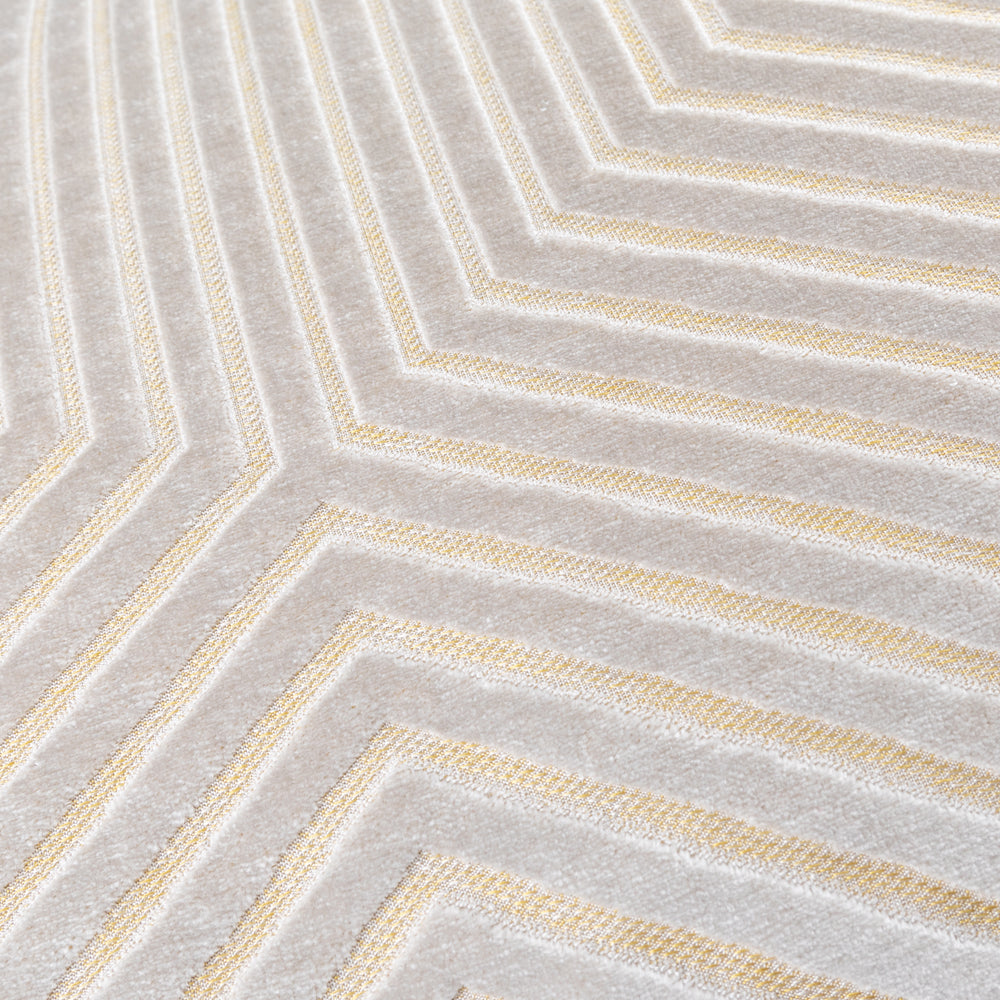 Evoke Cut Velvet Cushion Oyster