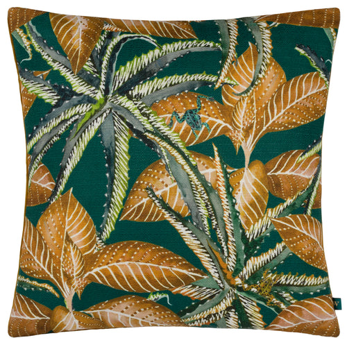 Jungle Green Cushions - Ebon Wilds Jahi Cushion Cover Emerald Wylder