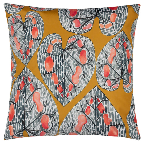 Jungle Yellow Cushions - Ebon Wilds Mahari Outdoor Cushion Cover Saffron Wylder