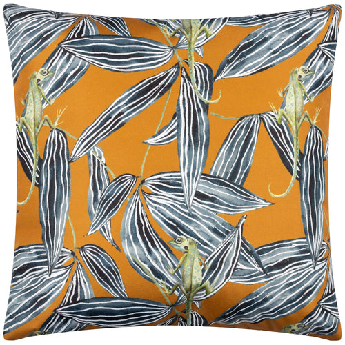Jungle Yellow Cushions - Ebon Wilds Zuri Outdoor Cushion Cover Saffron Wylder