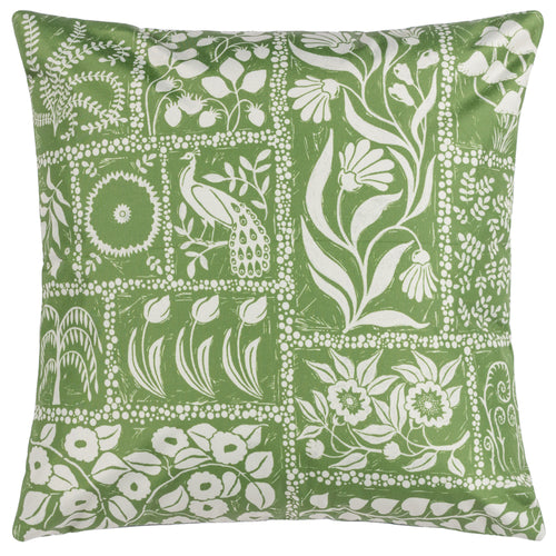 Floral Green Cushions - Forage Garden Outdoor Cushion Cover Sage furn.