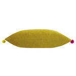 Paoletti Fiesta Velvet Cushion Cover in Bamboo/Multicolour