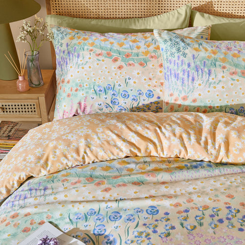 Florin Reversible Duvet Cover Set Multicolour