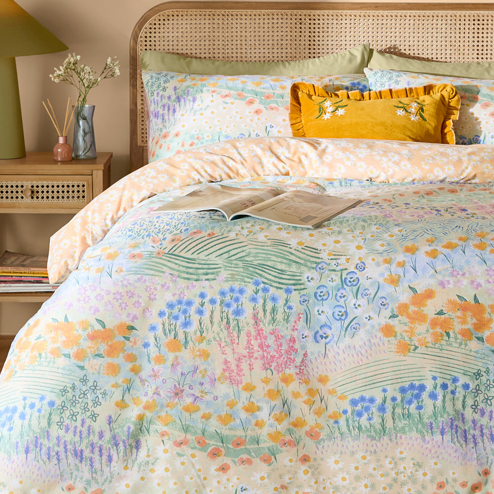 Florin Reversible Duvet Cover Set Multicolour